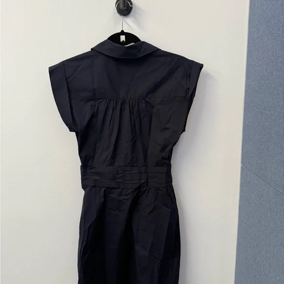 Veronica Elegant Black Shirt Dress - Picture 5 of 5